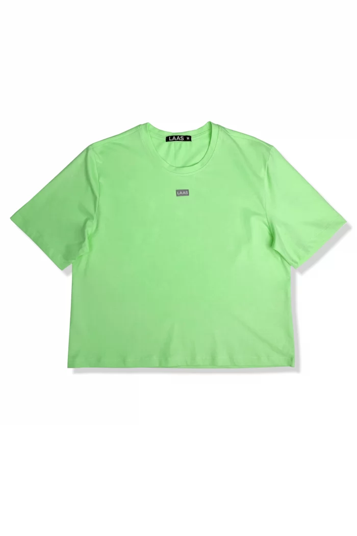 ÁO THUN COTTON TAY NGẮN 02 XANH CỐM