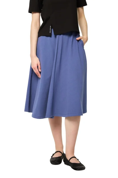 CHÂN VÁY XÒE CÁ SẤU XANH KHÓI