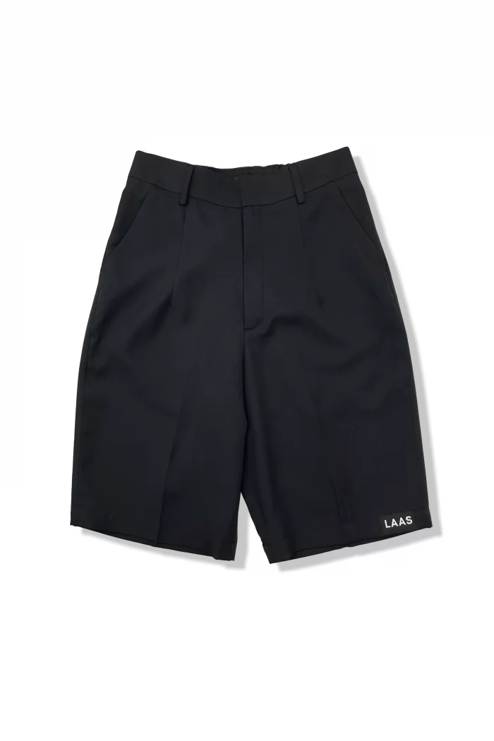 QUẦN SHORT LOGO FABRIC 2025 ĐEN